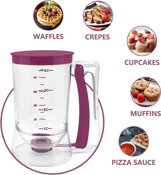 ✅Dosificador de cocina🍰 - Prepara sin regueros ni ensuciar🍳