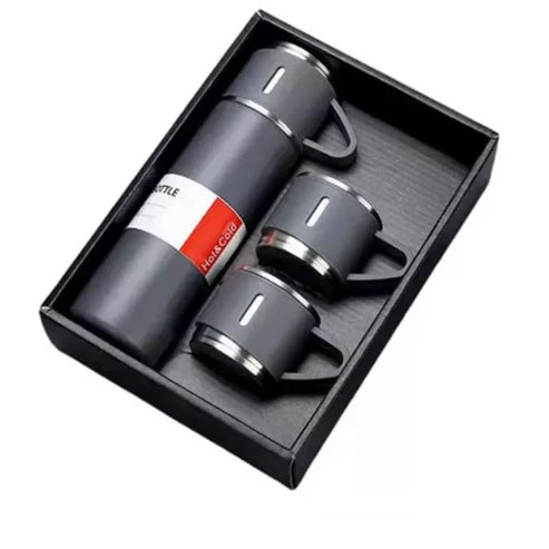 😱Termo + 2 tazas ¡GRATIS!🎁 - 100% térmico