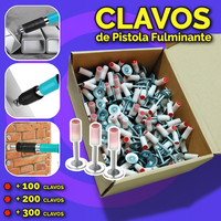 100 Clavos fulminantes para pistola remachadora + ENVÍO GRATIS!🔥