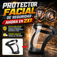 ✅2x1 en Protector facial de seguridad + ENVÍO GRATIS🔥