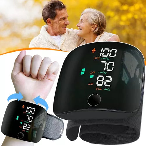 Monitor de presión arterial de muñeca❤️‍🩹 Resultados en 36 segundos😱