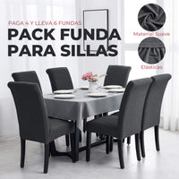 ✅PAGA 4 Y LLEVA 6! Pack funda para silla + ENVÍO GRATIS!🔥
