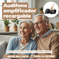 Audífono amplificador recargable + ENVÍO GRATIS!🔥