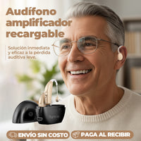 Audífono amplificador recargable + ENVÍO GRATIS!🔥