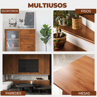Paga 5 Lleva 10 metros de Adhesivo tipo madera + Envío gratis!🔥