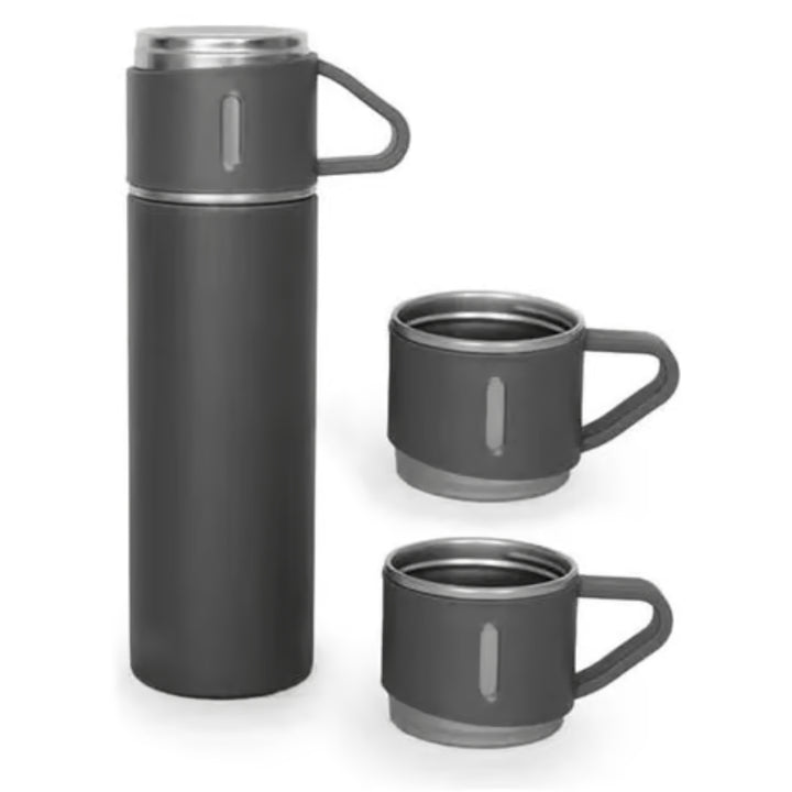 😱Termo + 2 tazas ¡GRATIS!🎁 - 100% térmico