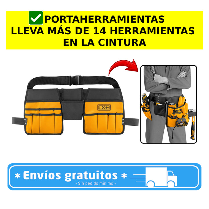 Cinturón portaherramientas + ¡ENVÍO GRATIS!🎁😱
