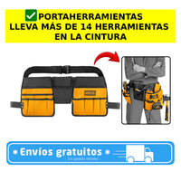 Cinturón portaherramientas + ¡ENVÍO GRATIS!🎁😱