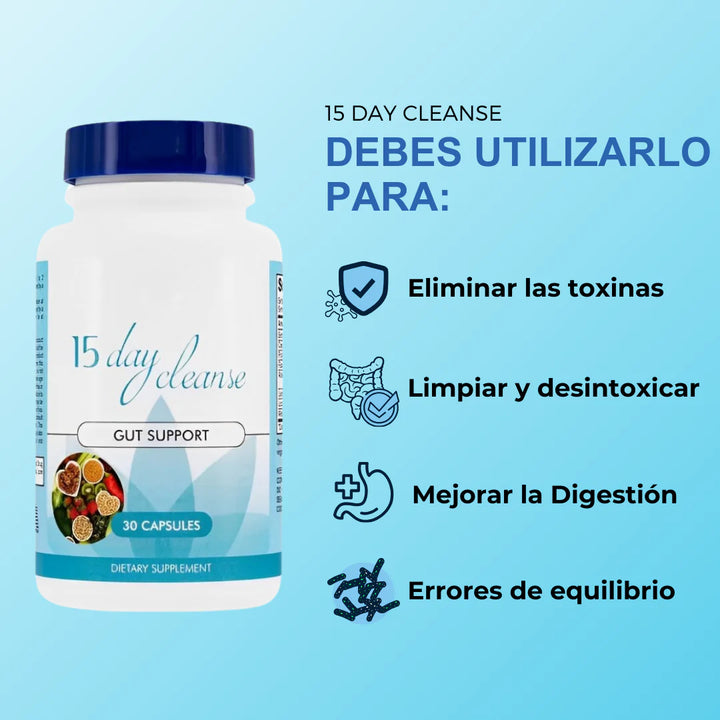 ✅Cápsulas de limpieza - Elimina la panza y limpia el intestino😱